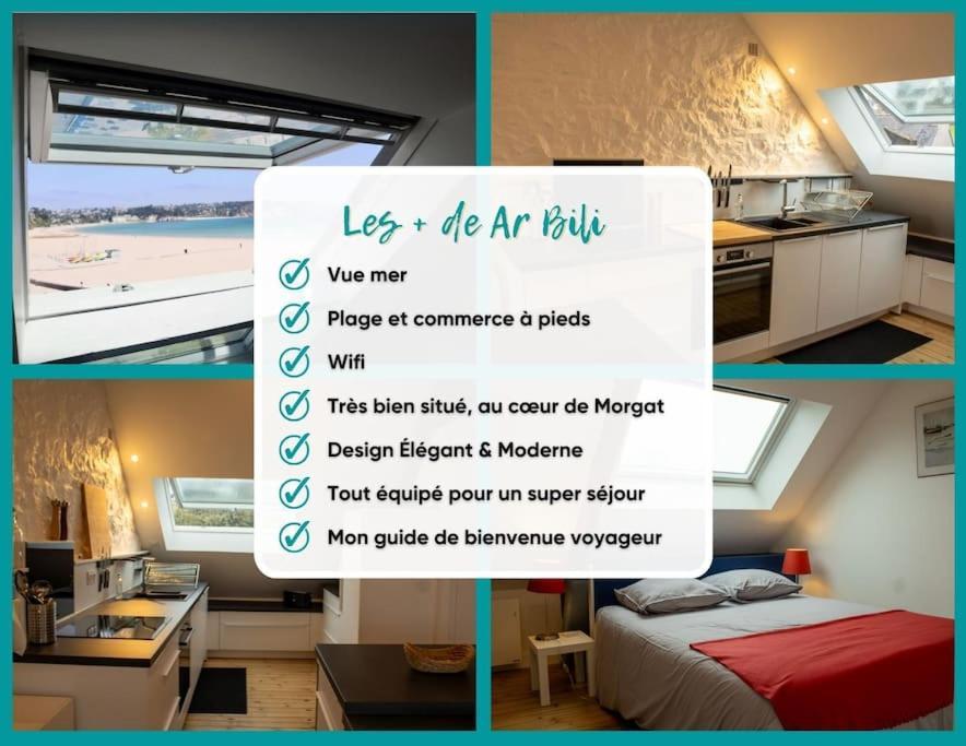 Ar Bili/Vue Mer/Wifi Crozon Buitenkant foto